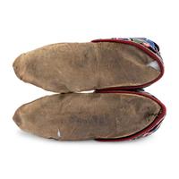 Athabaskan and Haudenosaunee Beaded Hide Moccasins