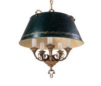 An Empire Style Tole Chandelier