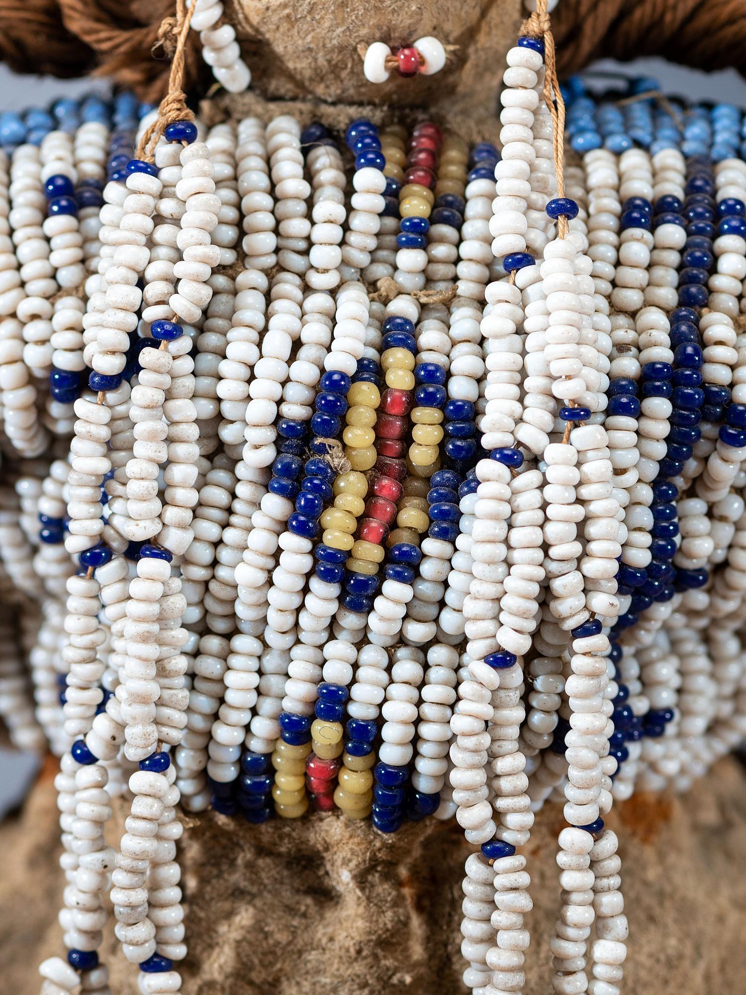 Sioux Beaded Hide Doll