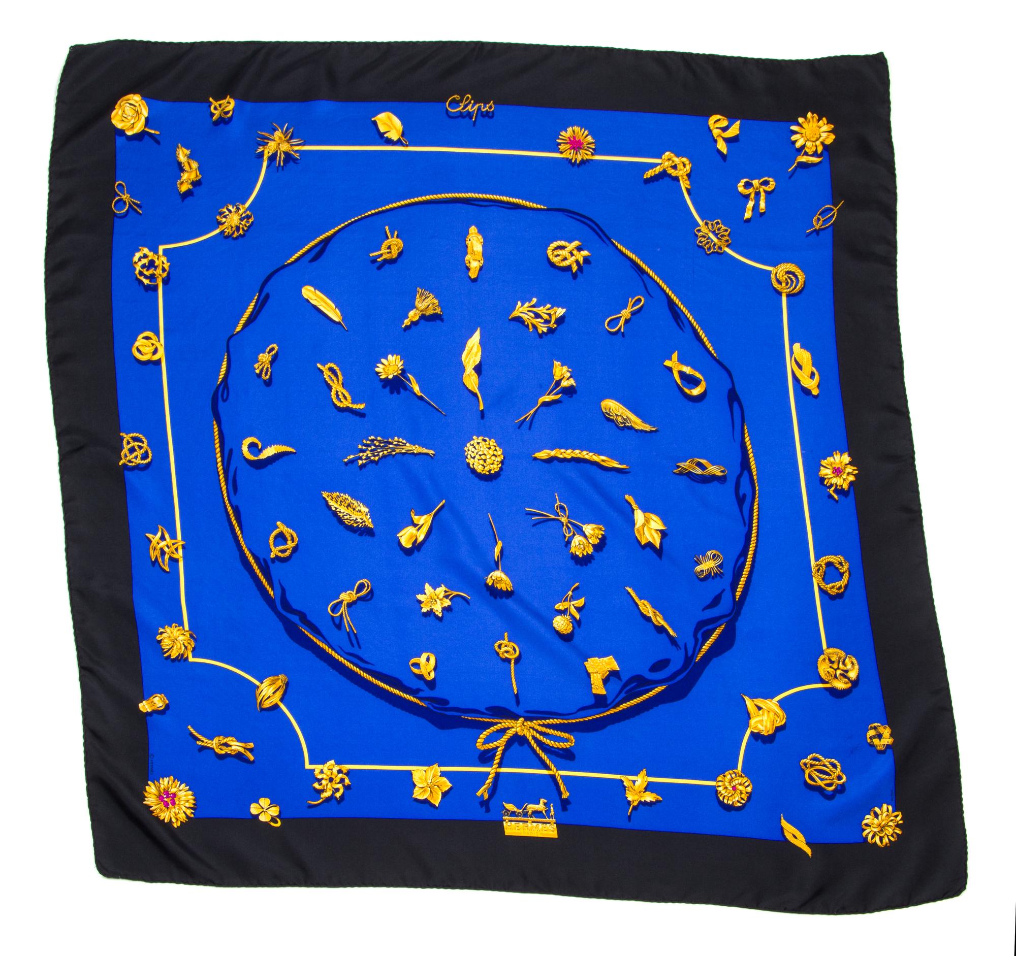 An Hermes 90cm Silk Scarf, 36" x 36".