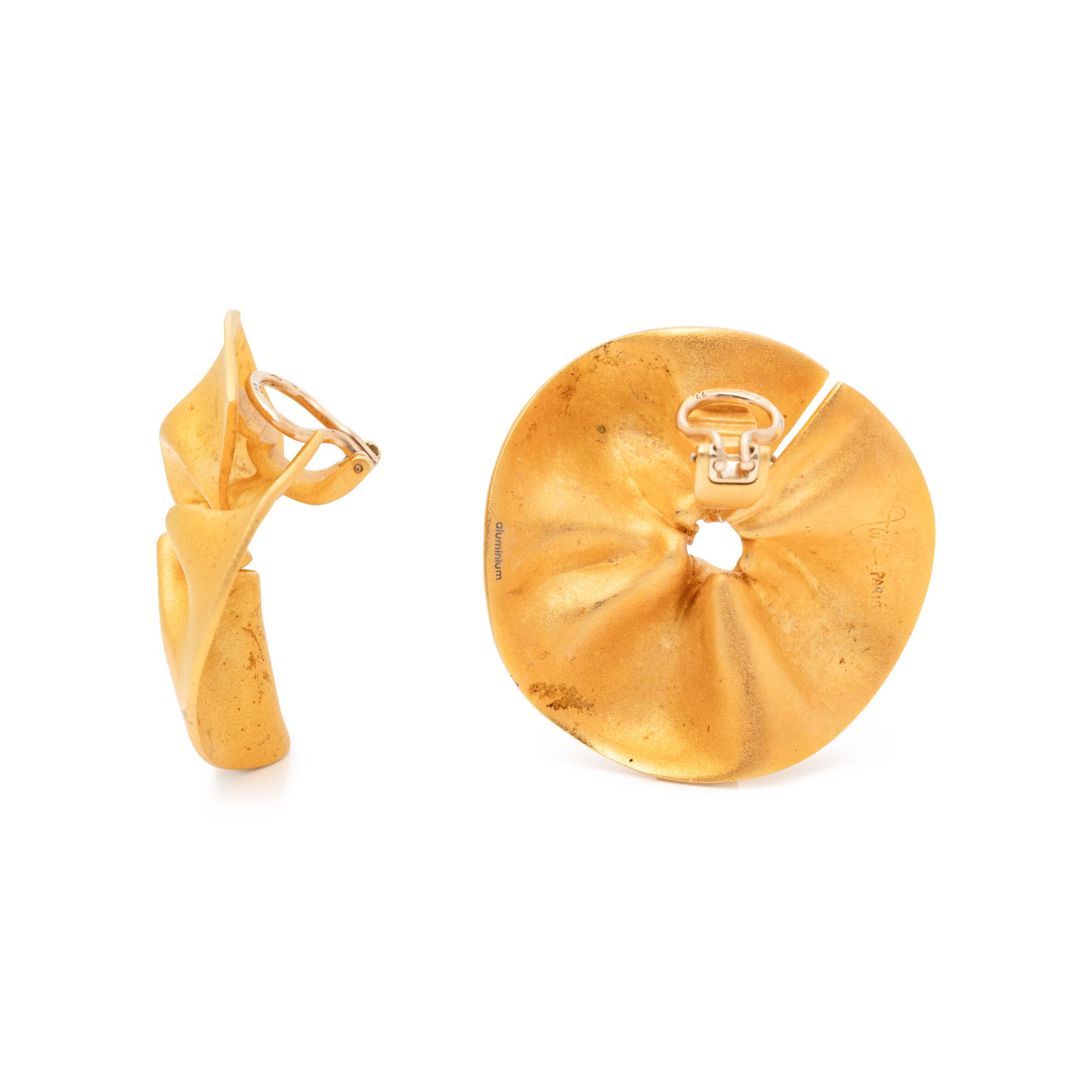 JAR, ALUMINUM EARRINGS