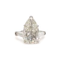PLATINUM AND DIAMOND RING