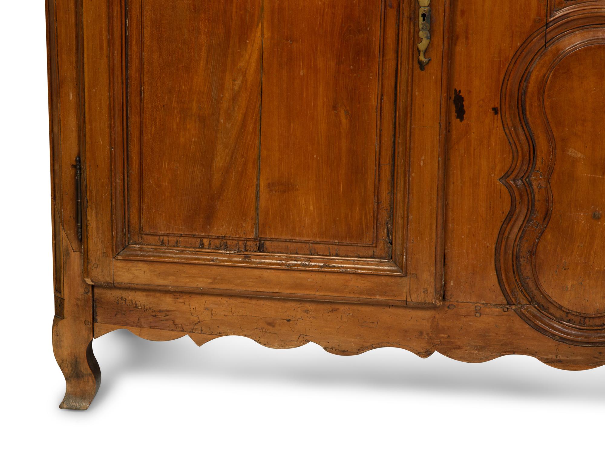 A Louis XV Style Fruitwood Server