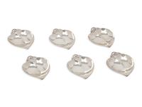 A Set of Six Tiffany and Co. Silver Nut Dishes