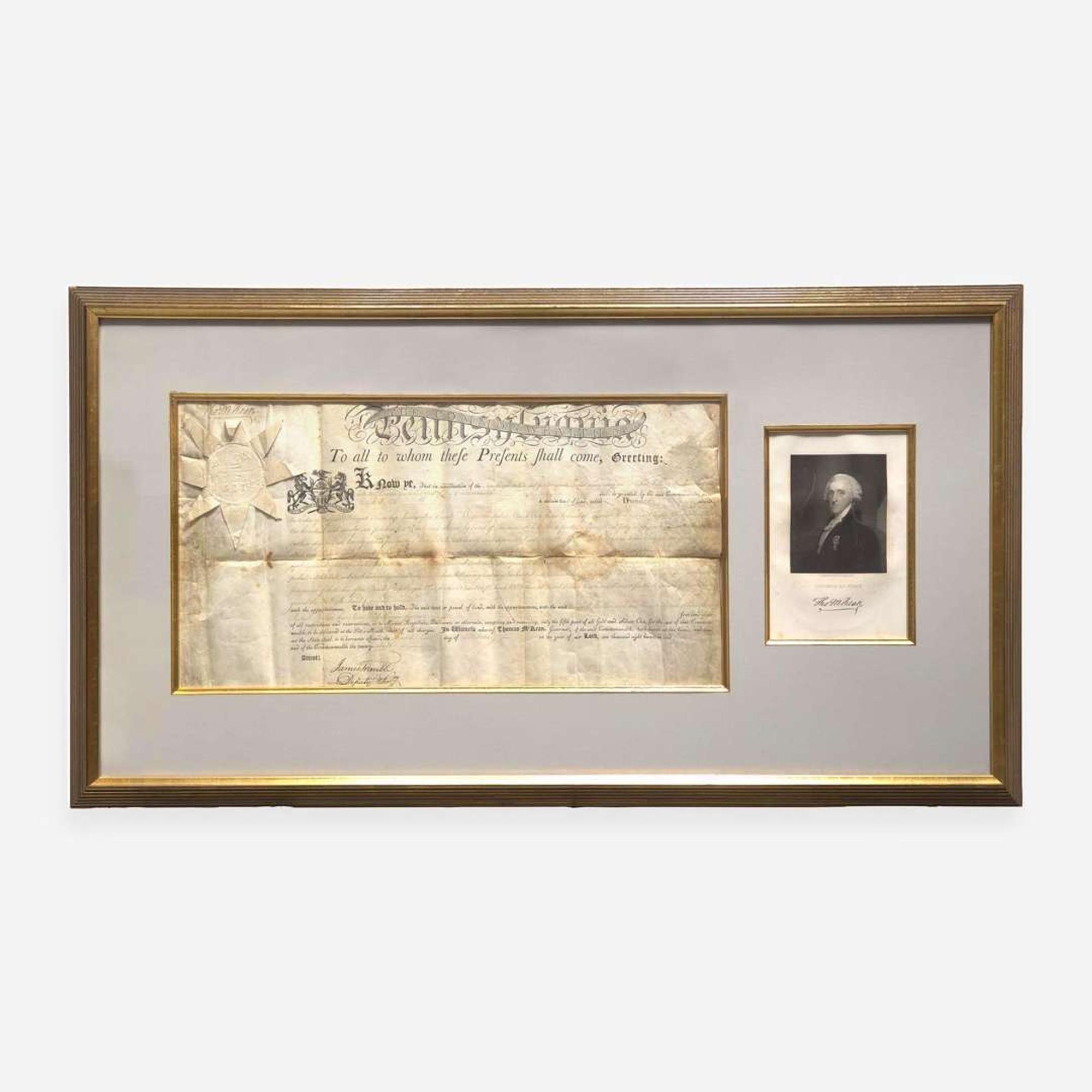 The McKean family George II silver quaich Scotland, 18th century
