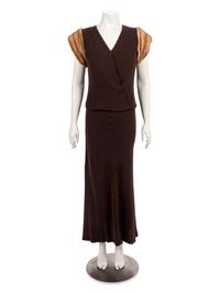 Sady Weiss Dress and Jacket, 1920-30s