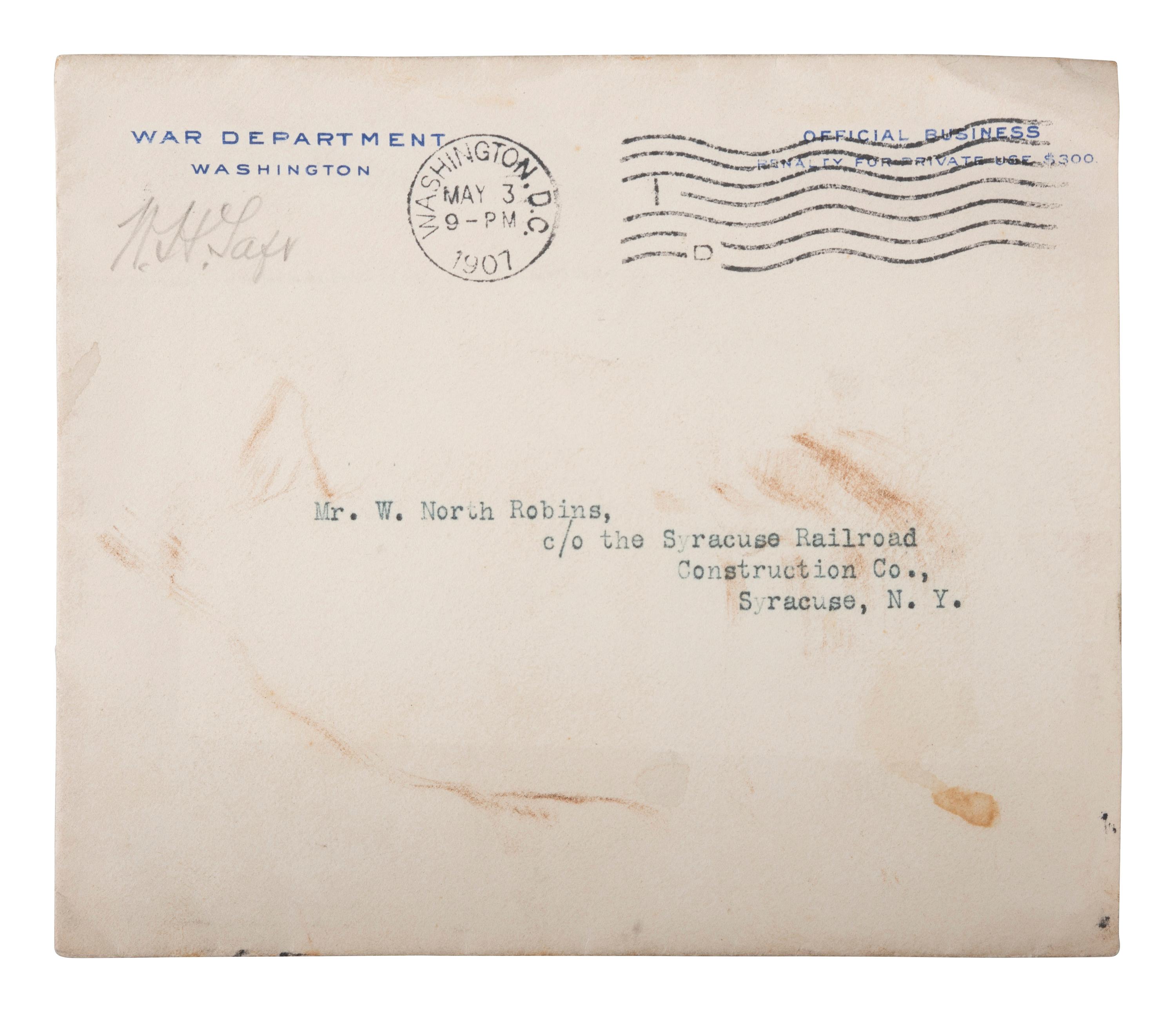 [AUTOGRAPHS]. Notable figures from the late 19th and early 20th-centuries.