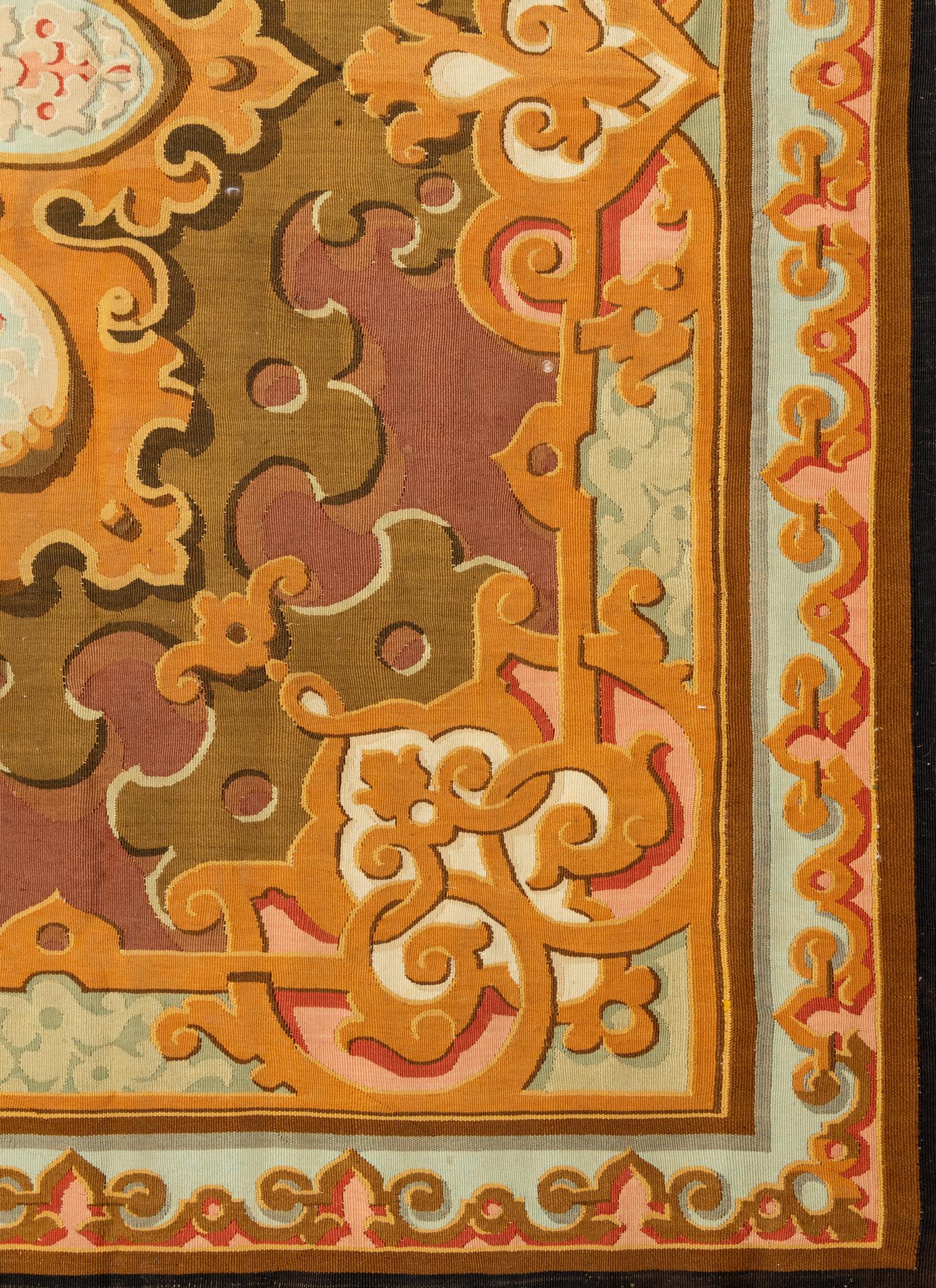 An Aubusson Wool Rug