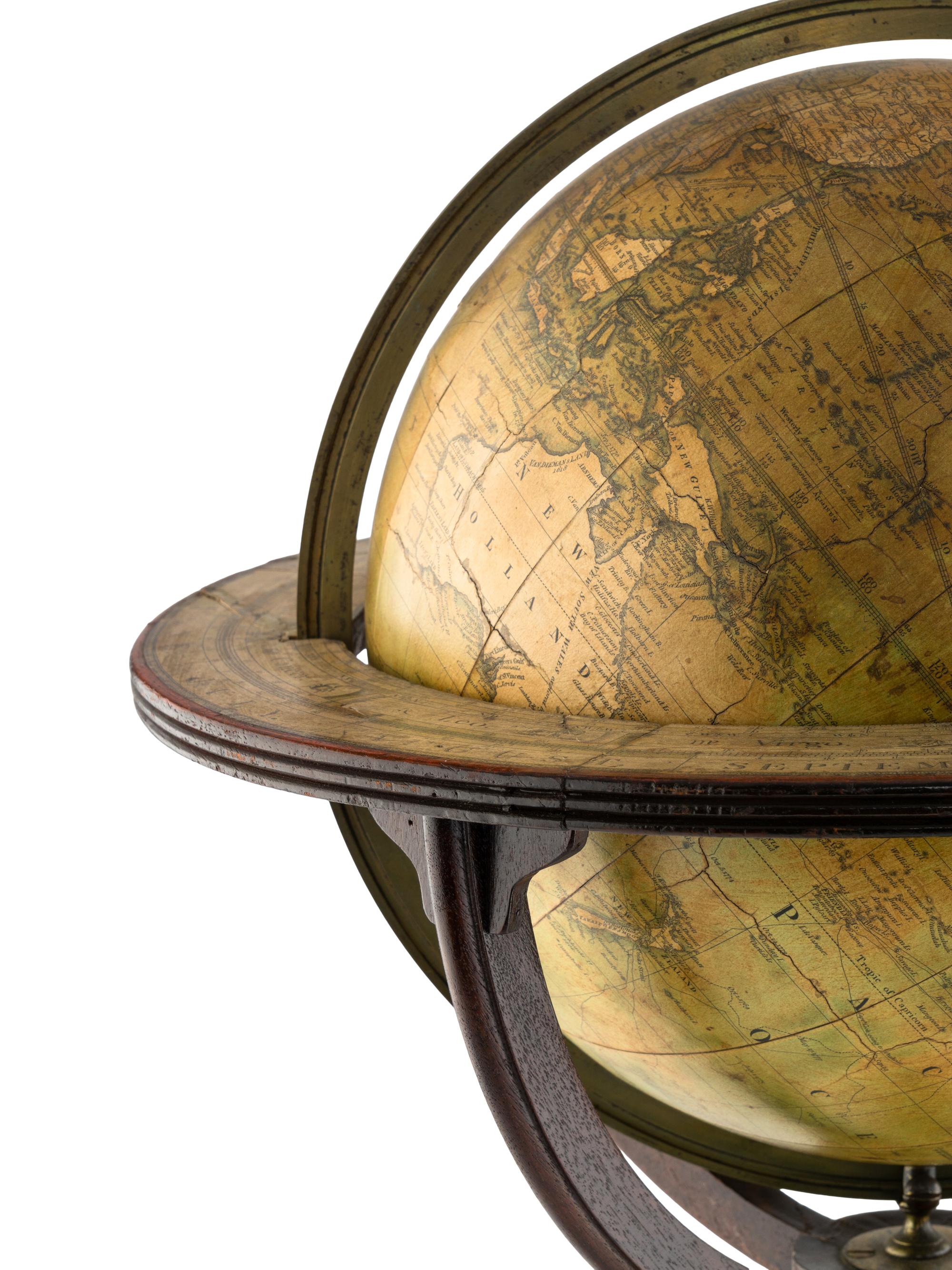 A Regency Twelve-Inch Terrestrial Globe