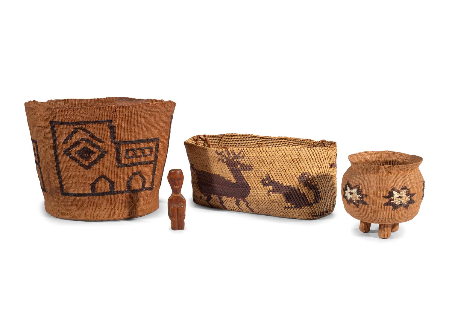 Tlingit and Makah Baskets