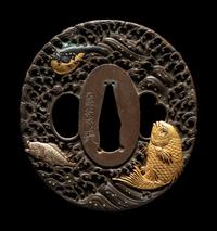 Three Japanese Metal Tsuba