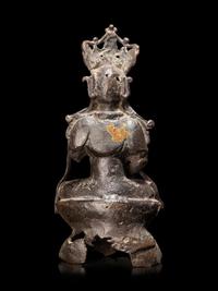 Three Asian Bronze Figures