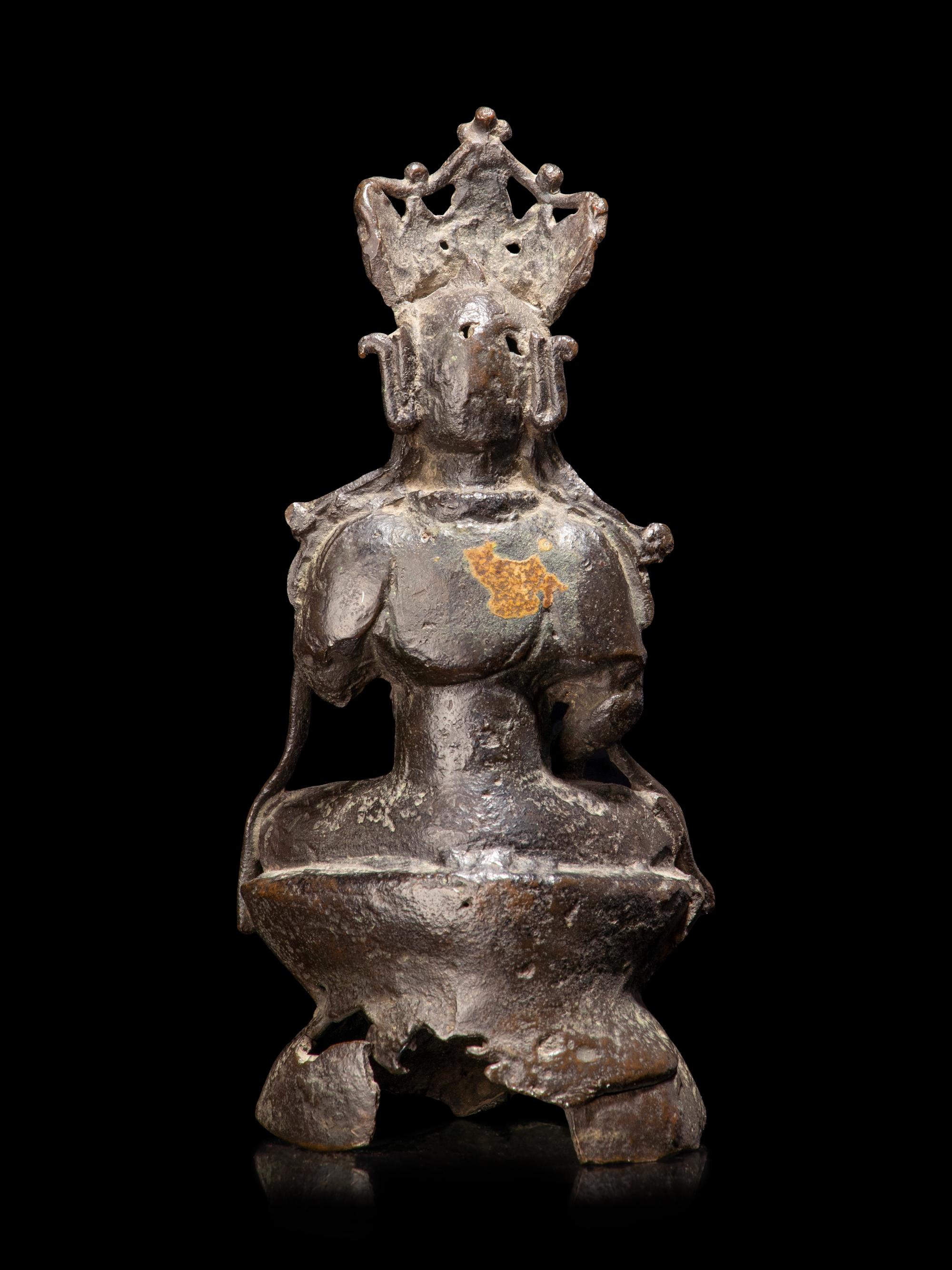 Three Asian Bronze Figures