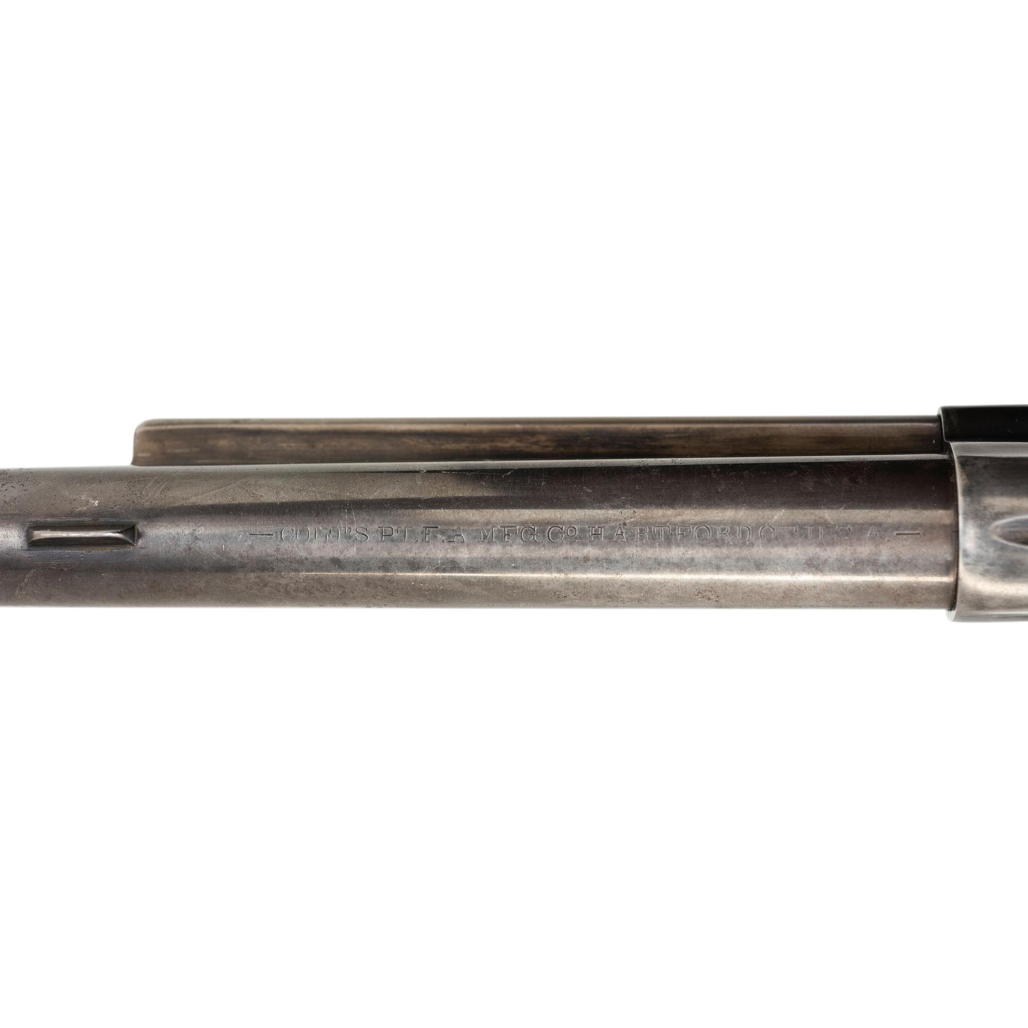 ** 1910 Production Colt Single Action Army marked Ken S French on the Butt