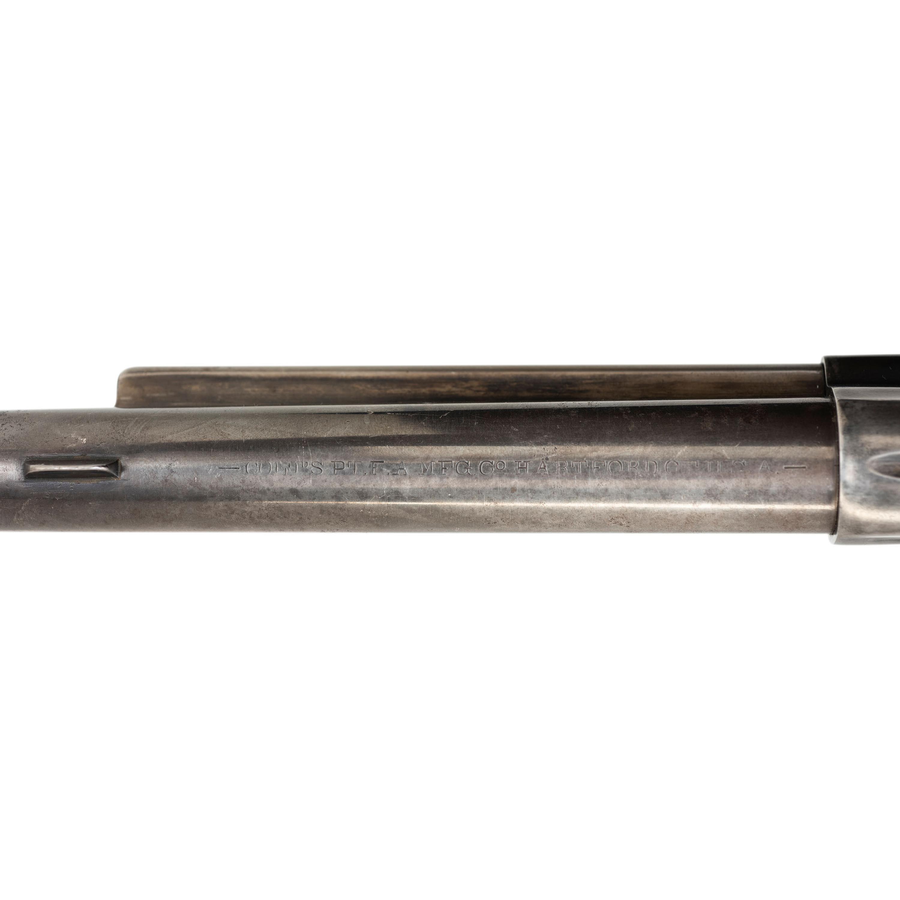 ** 1910 Production Colt Single Action Army marked Ken S French on the Butt