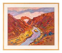 Red Cloud Over the Gorge , 1983