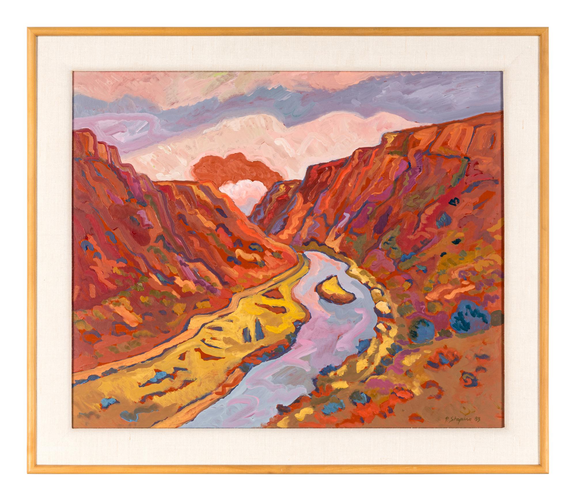 Red Cloud Over the Gorge , 1983