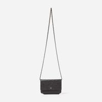A Chanel Black Quilted Crossbody Purse Chanel