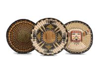 Collection of Hopi Third Mesa Wicker Baskets