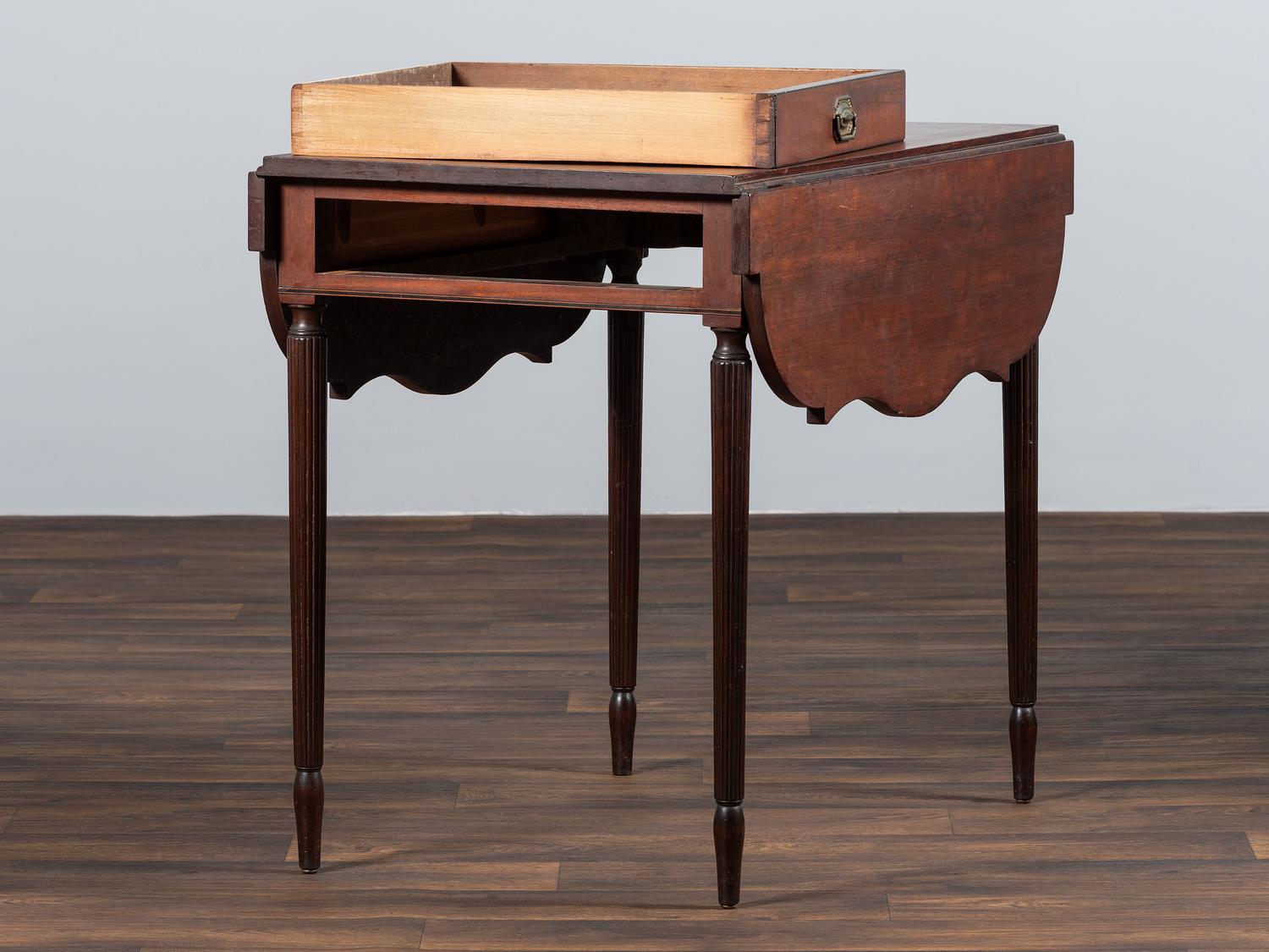 A Late Federal Mahogany Pembroke Table
