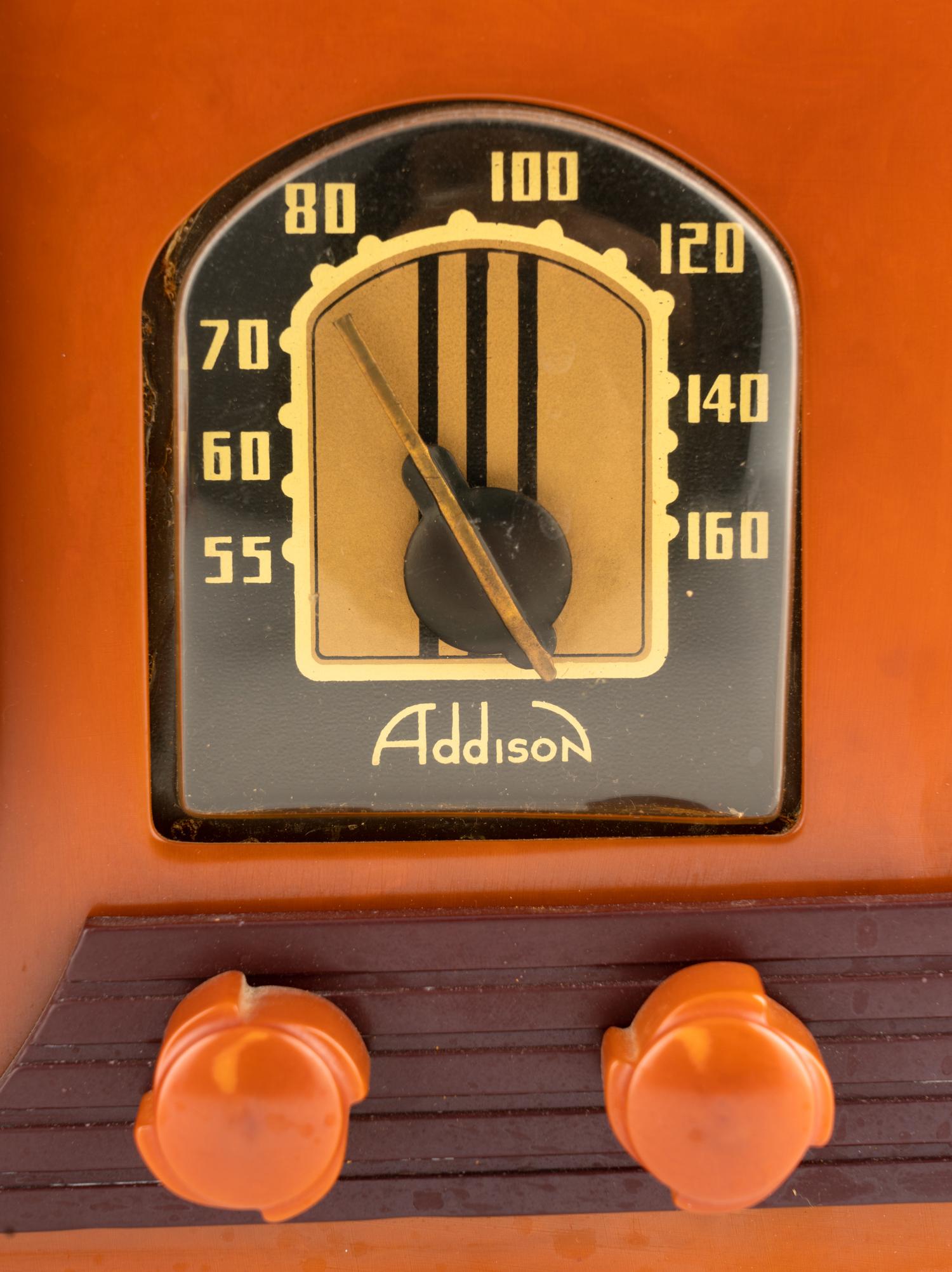 An Addison A2 Waterfall Grille Radio