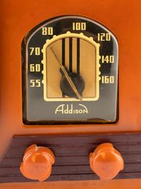 An Addison A2 Waterfall Grille Radio