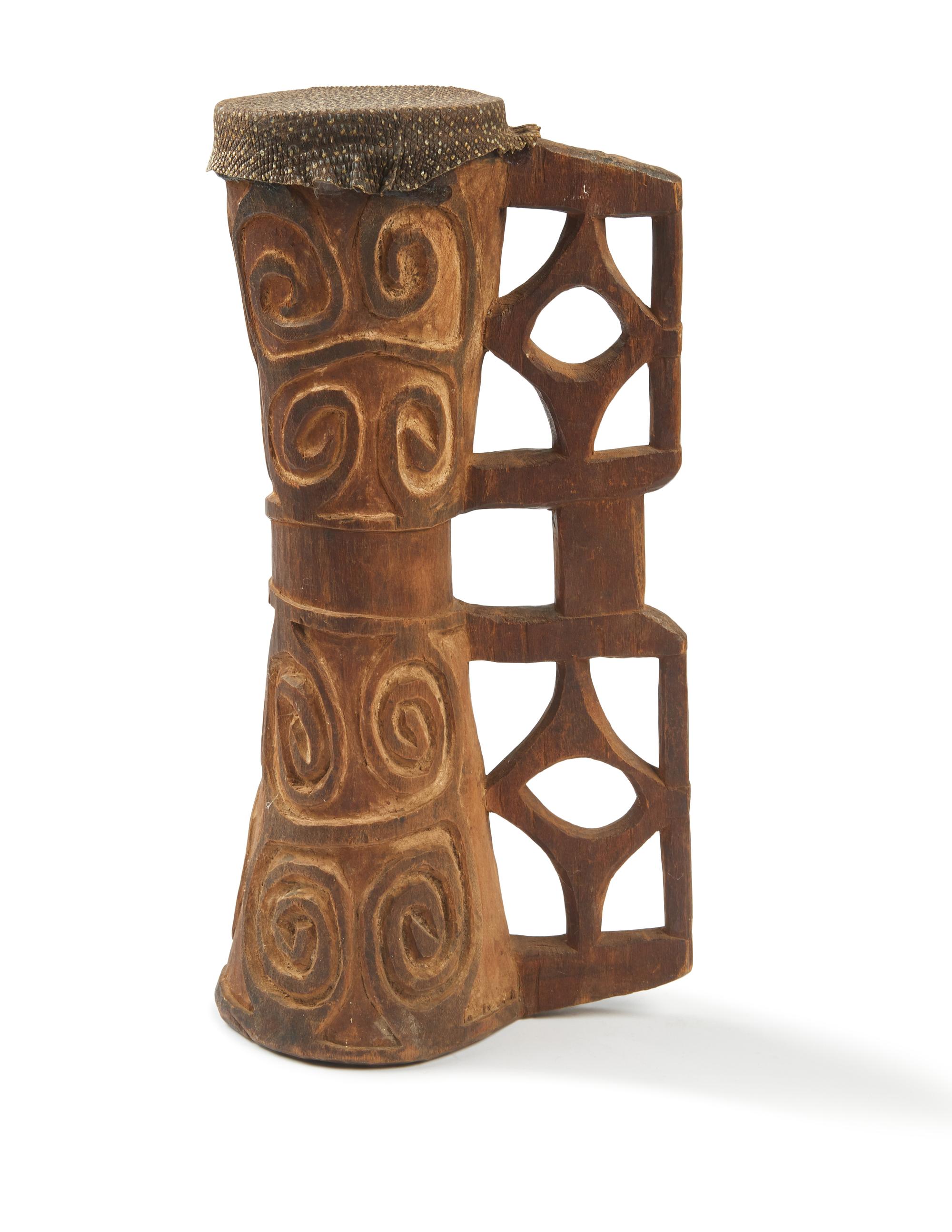 Two Asmat Drums