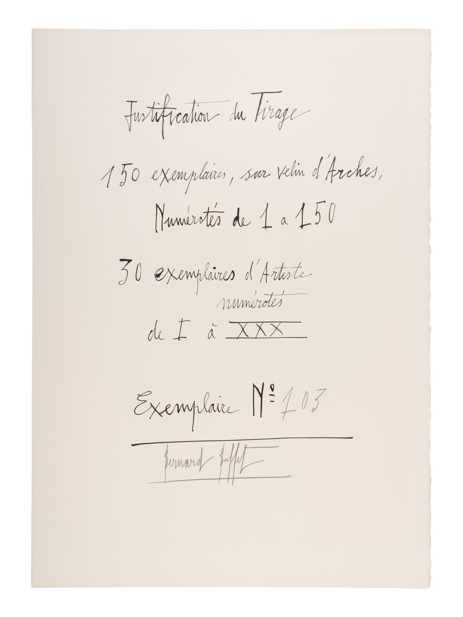 La Révolution Française 1789 (complete portfolio of ten, with text pages and portfolio case), 1977
