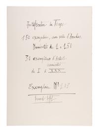 La Révolution Française 1789 (complete portfolio of ten, with text pages and portfolio case), 1977