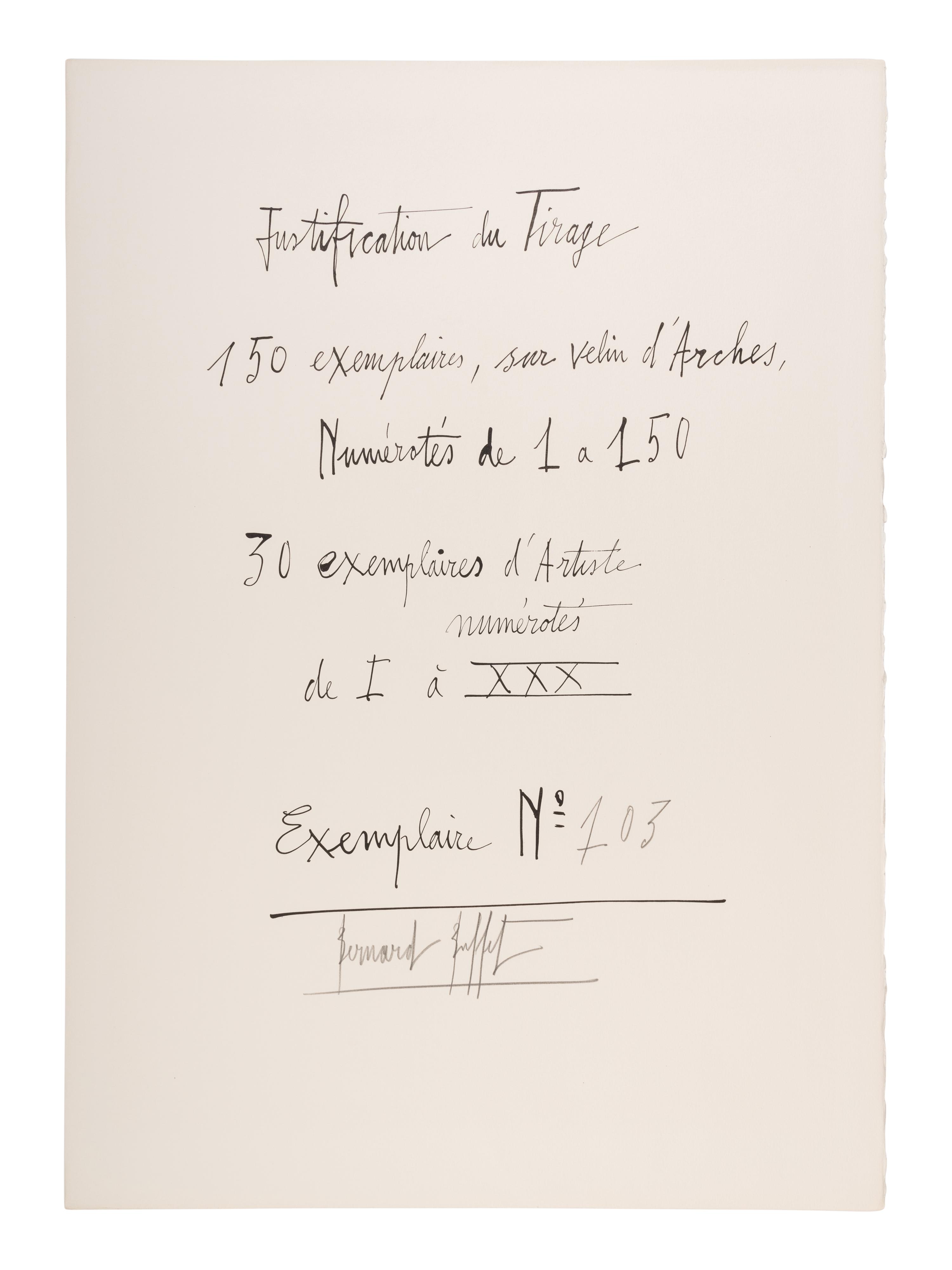 La Révolution Française 1789 (complete portfolio of ten, with text pages and portfolio case), 1977