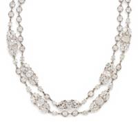 EDWARDIAN, DIAMOND GARLAND NECKLACE