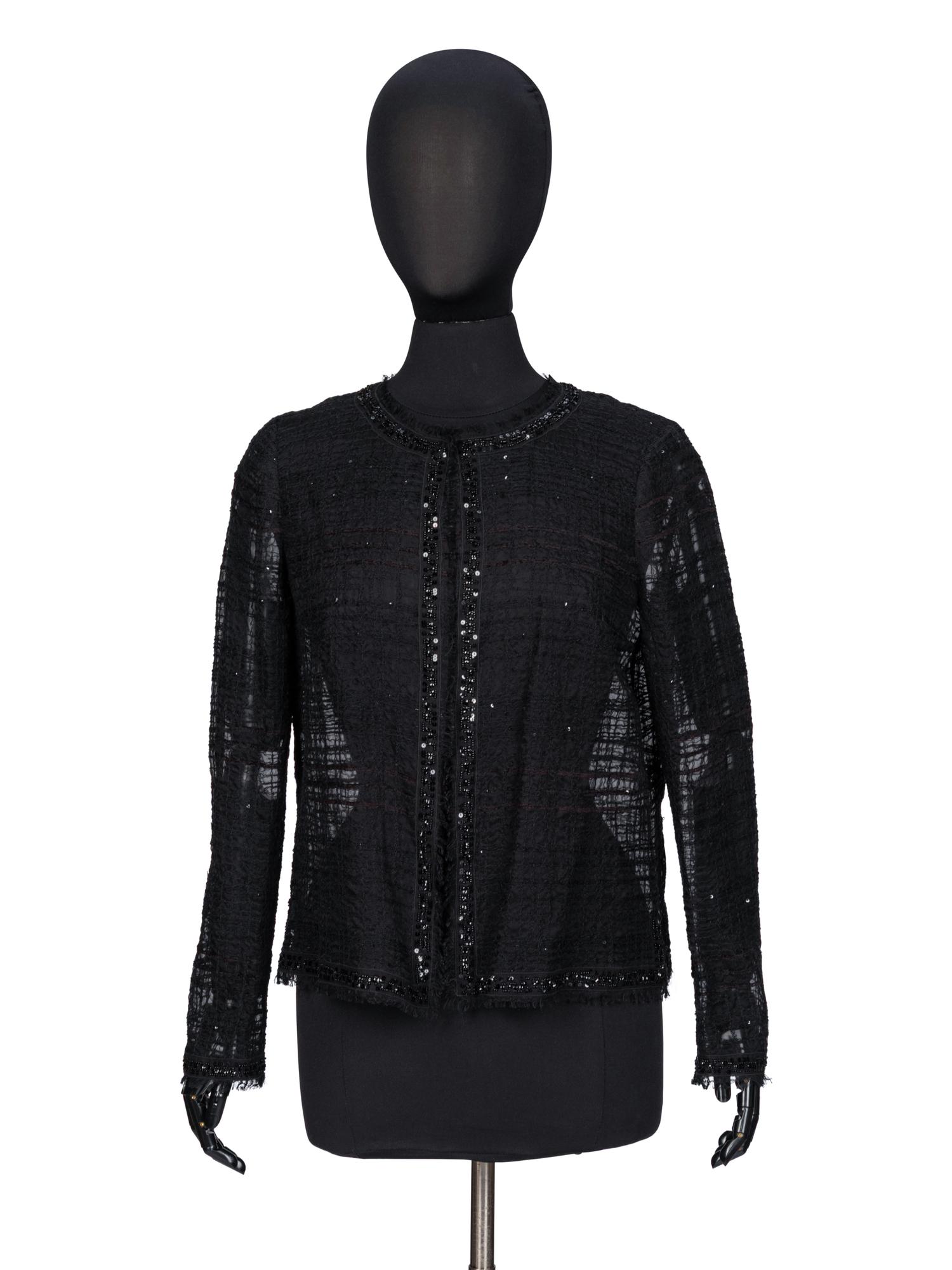 Chanel, Sheer Cardigan Jacket