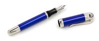 A Montblanc Meisterstuck Jules Verne Limited Edition Fountain Pen