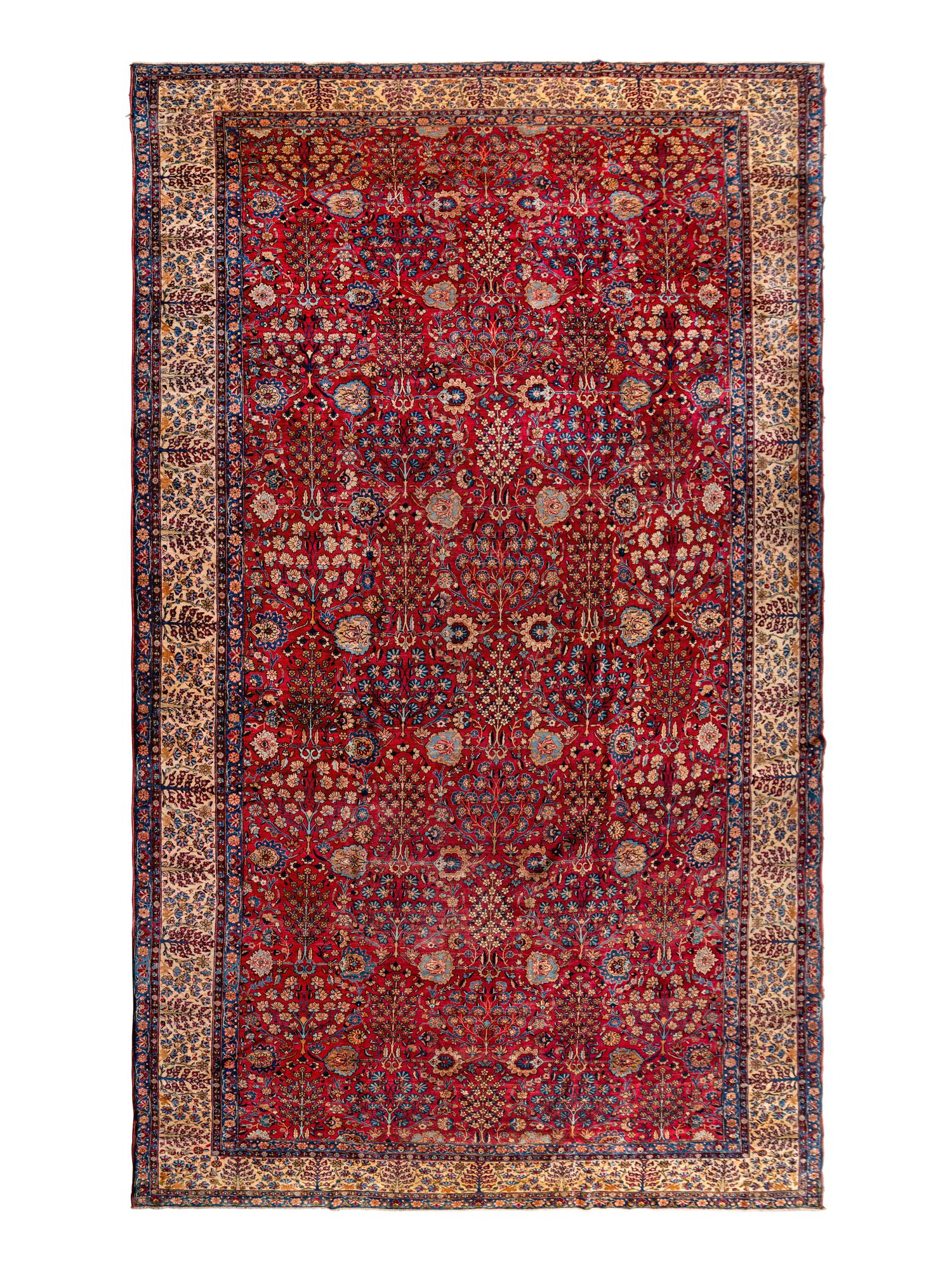 A Kerman Yazd Rug