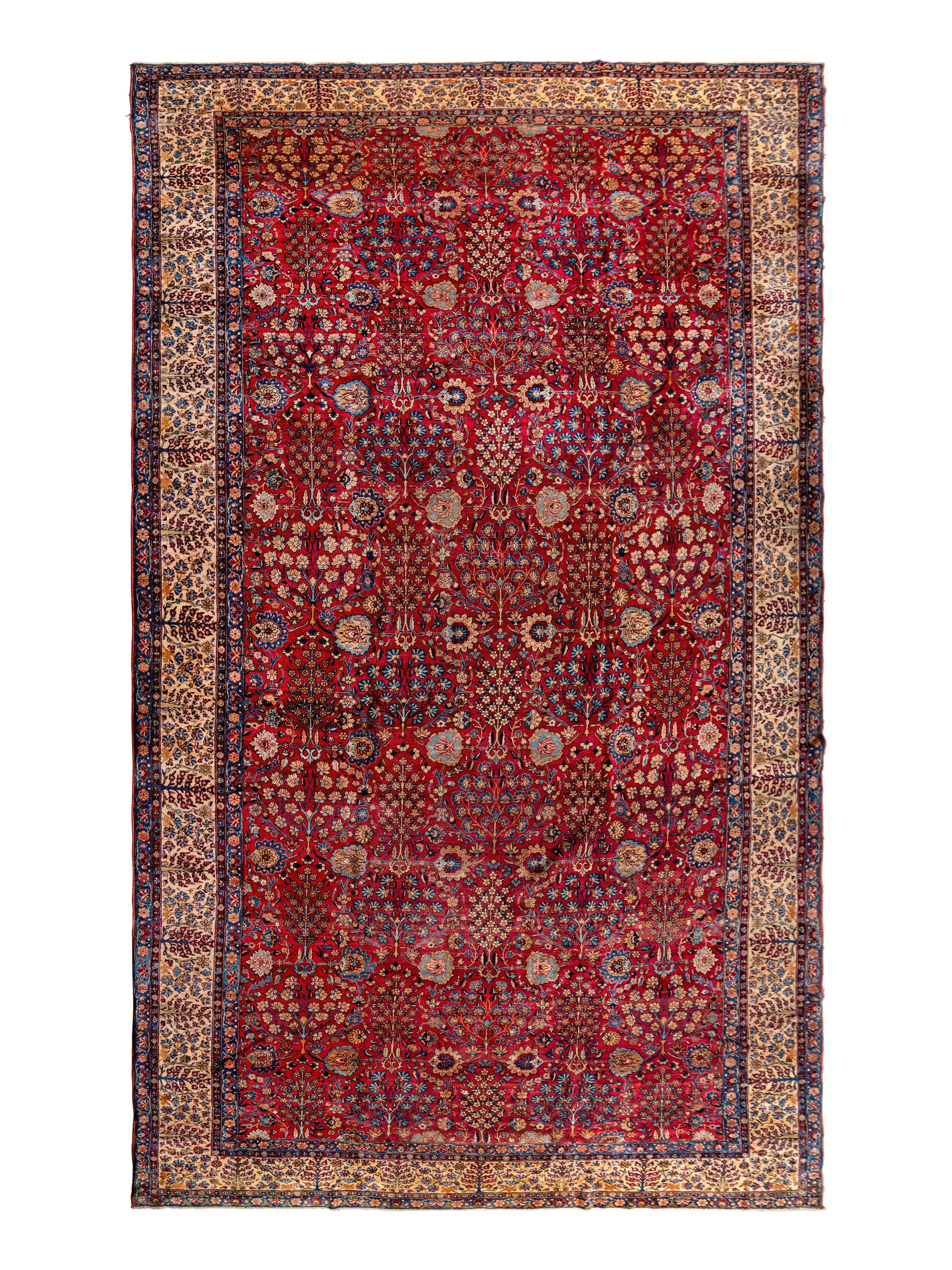 A Kerman Yazd Rug
