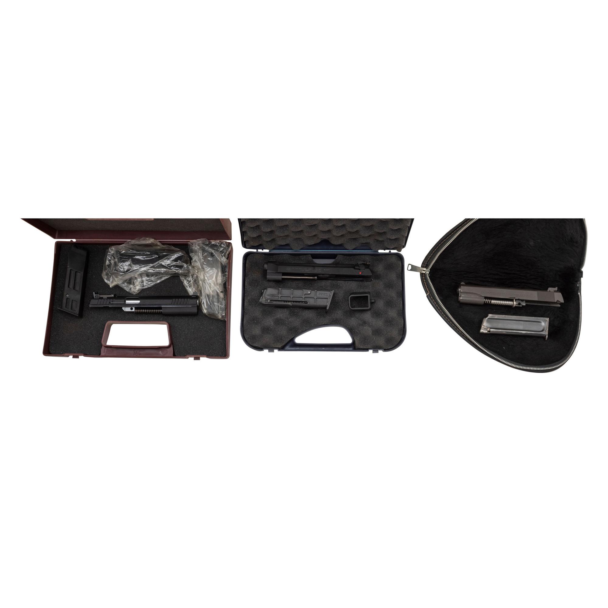 Lot of Three .22 Conversion Kits Including Colt Service Model Ace .22 LR Conversion Kit