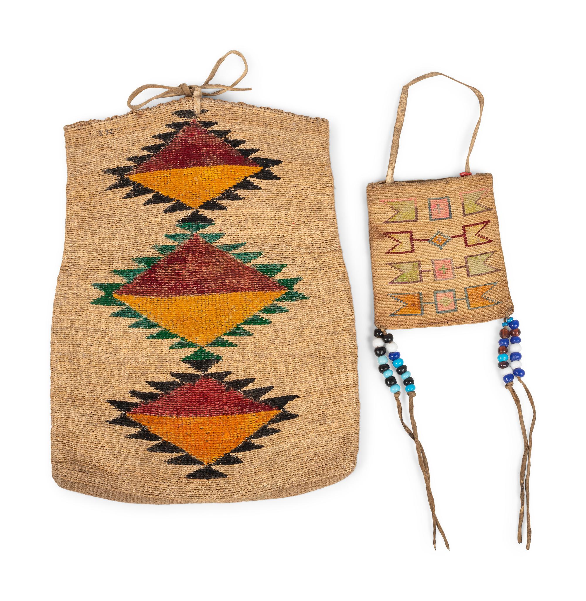 Plateau Corn Husk Pouch and Bag