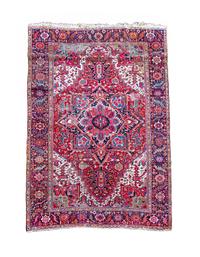 A Heriz Wool Rug