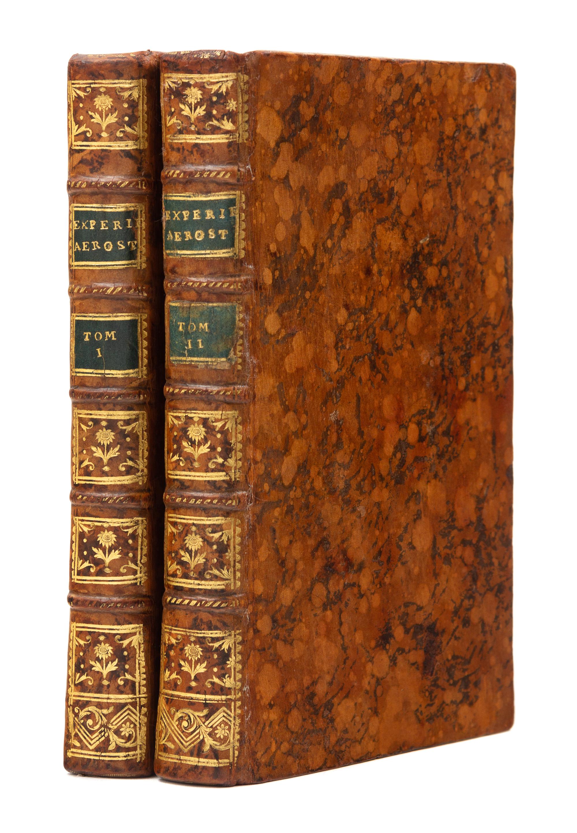 FAUJAS DE SAINT-FOND. Description des Experiences de la Machine Aerostatique de MM. de Montgolfier... Paris, 1783, 1784. FIRST EDITION.