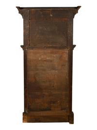 An Austrian Neoclassical Parcel Gilt and Ebonized Walnut Mirror