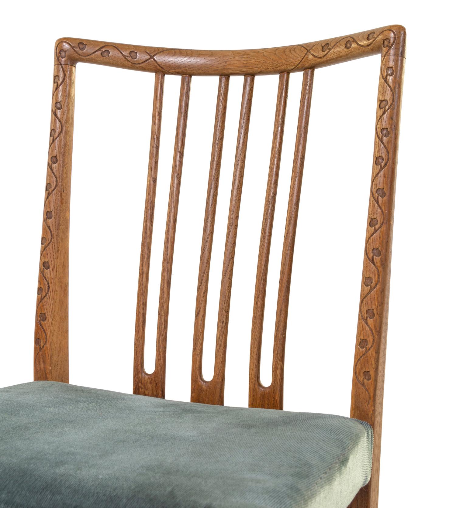 Pair of Dining Chairs Mikael Laursen, Denmark