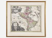 [Maps & Atlases] Seutter, Matth(ias).: Novus Orbis sive America...