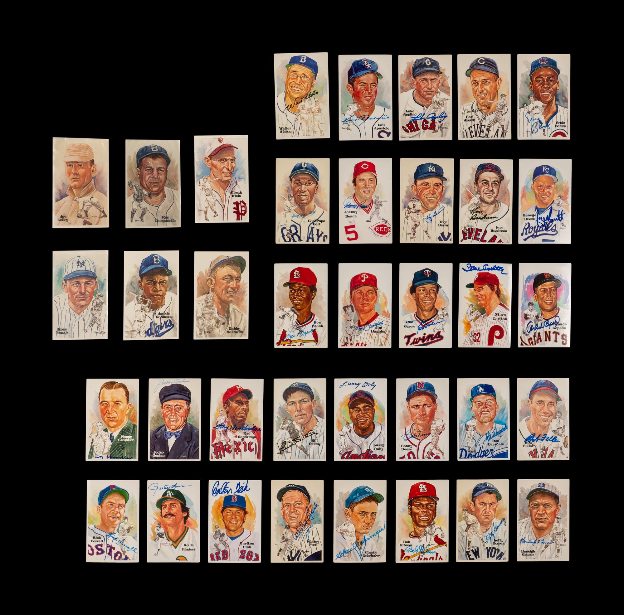 A Large Collection of 1989 Hoops Signed Autograph Basketball Cards (153)