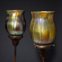 Tiffany candle holders