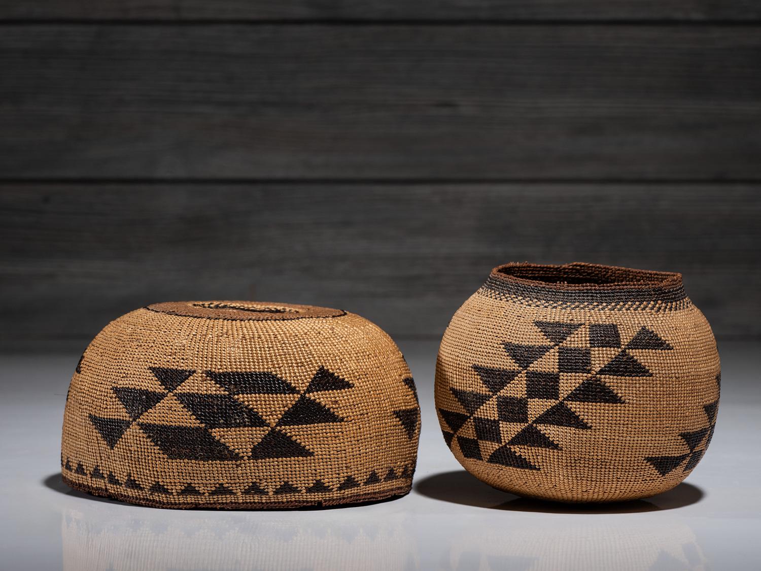 Northern California Hat and Basket