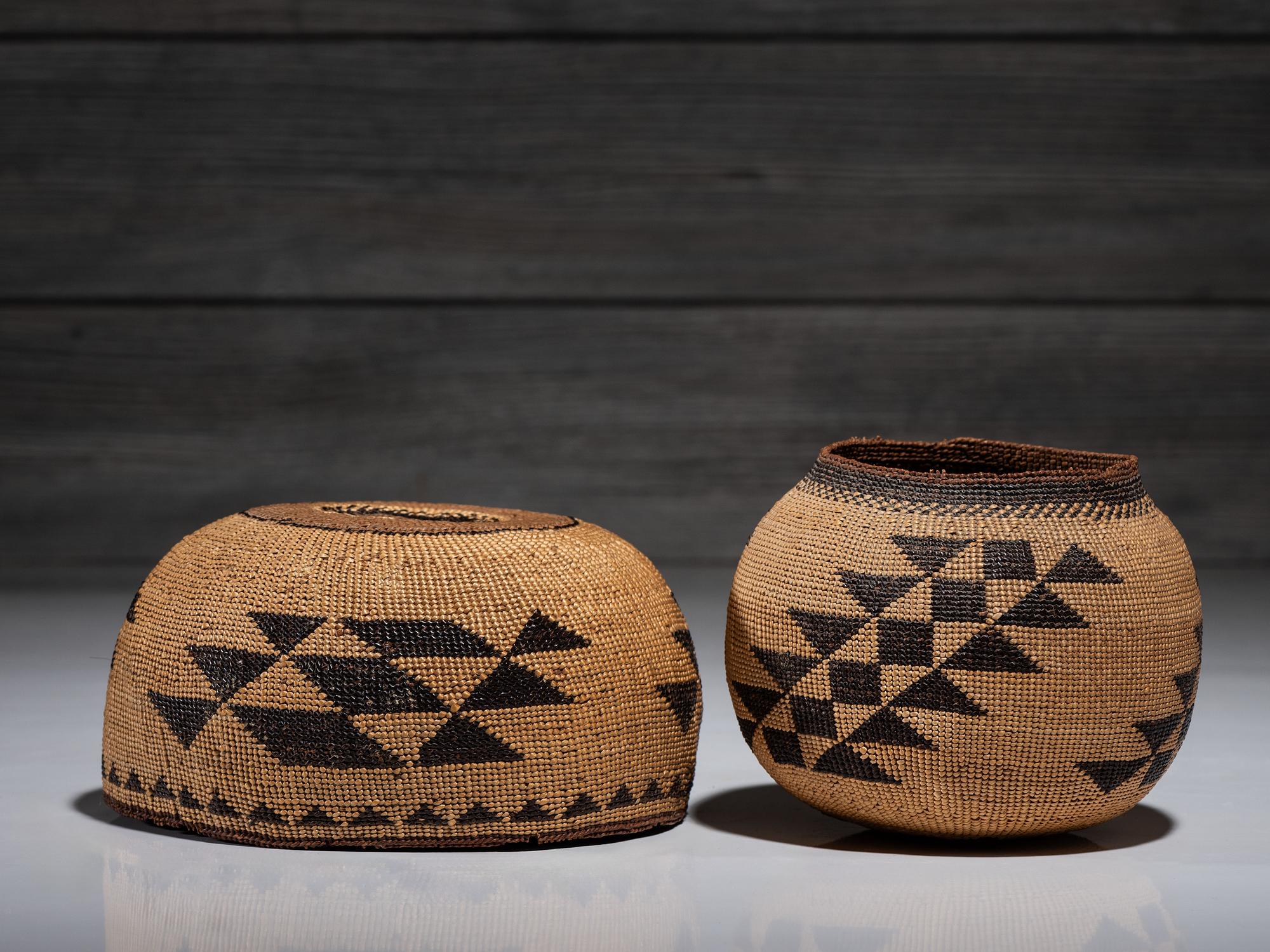 Northern California Hat and Basket