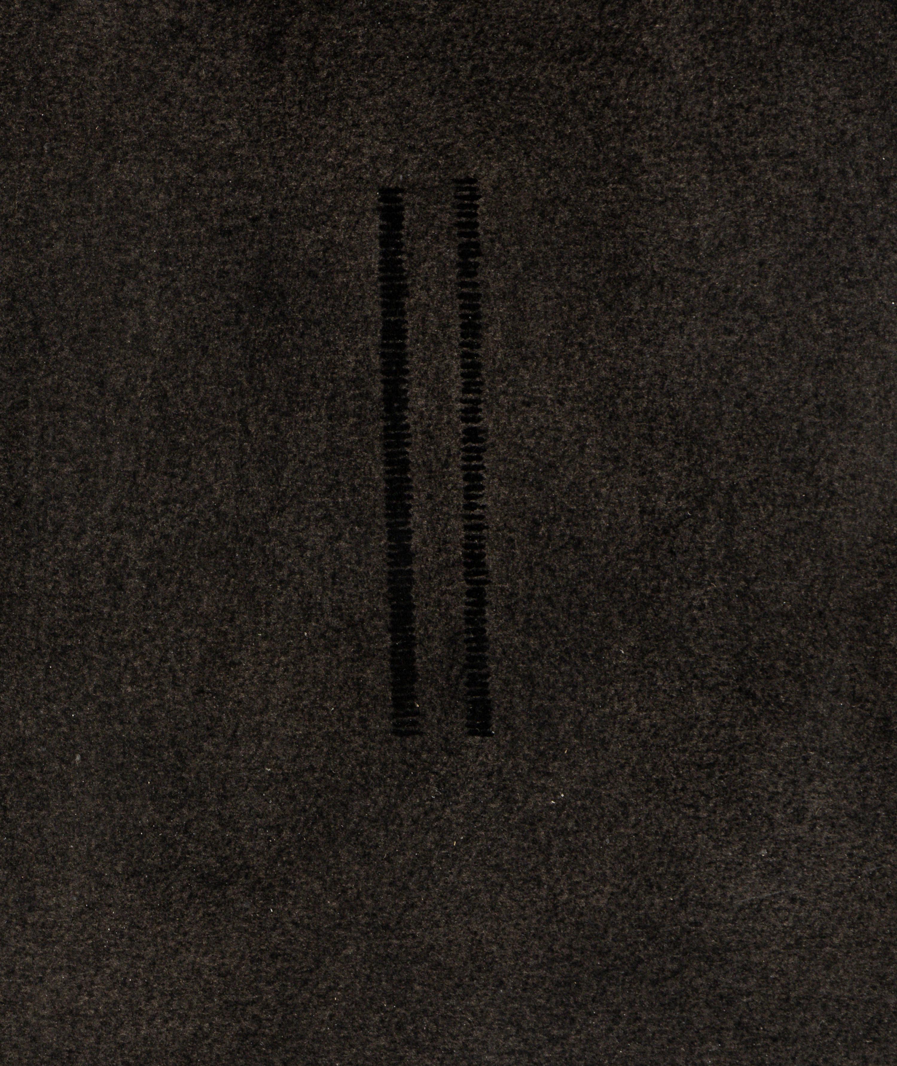 Two Columns of Incised Lines -1-