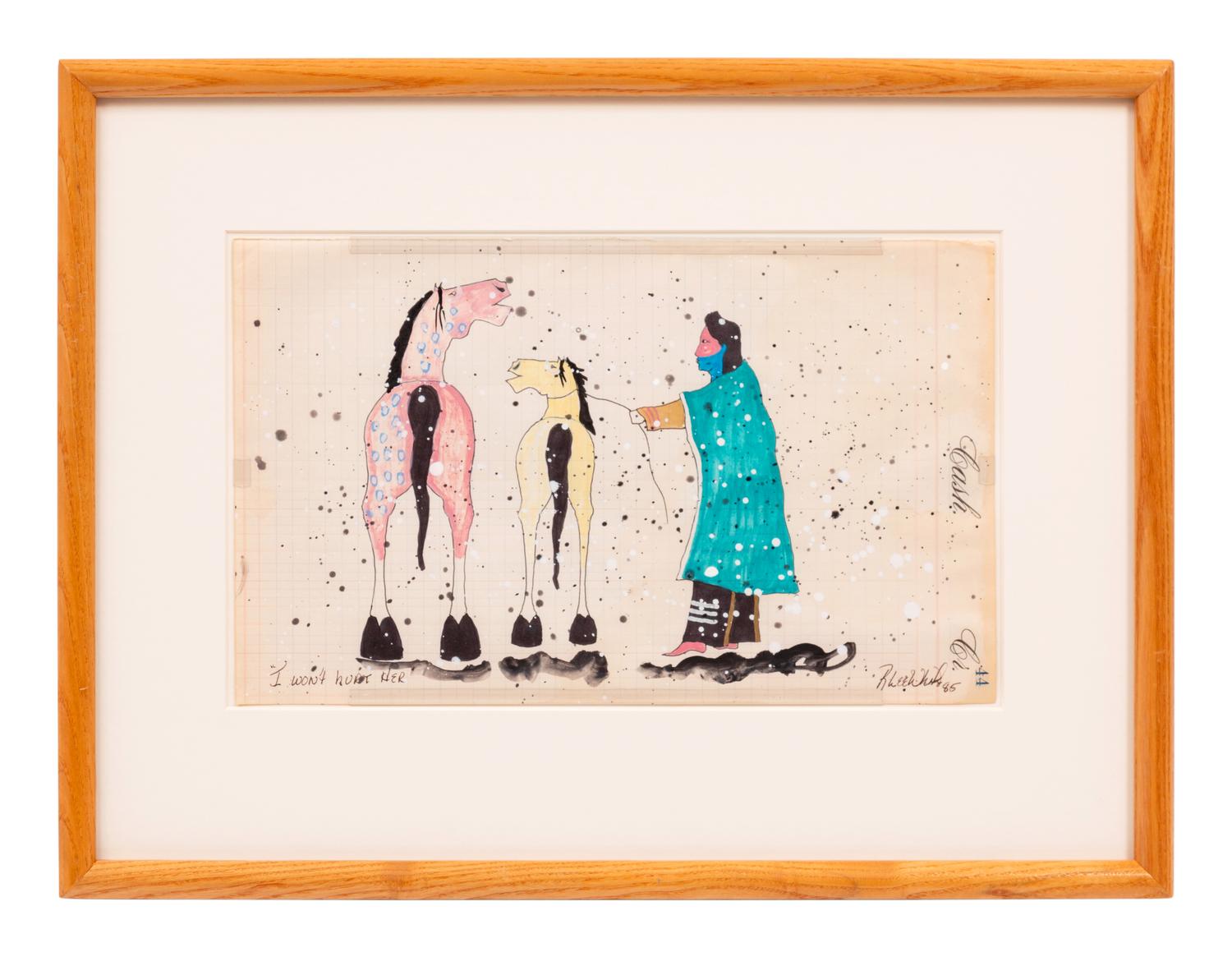 Paintings on Ledger