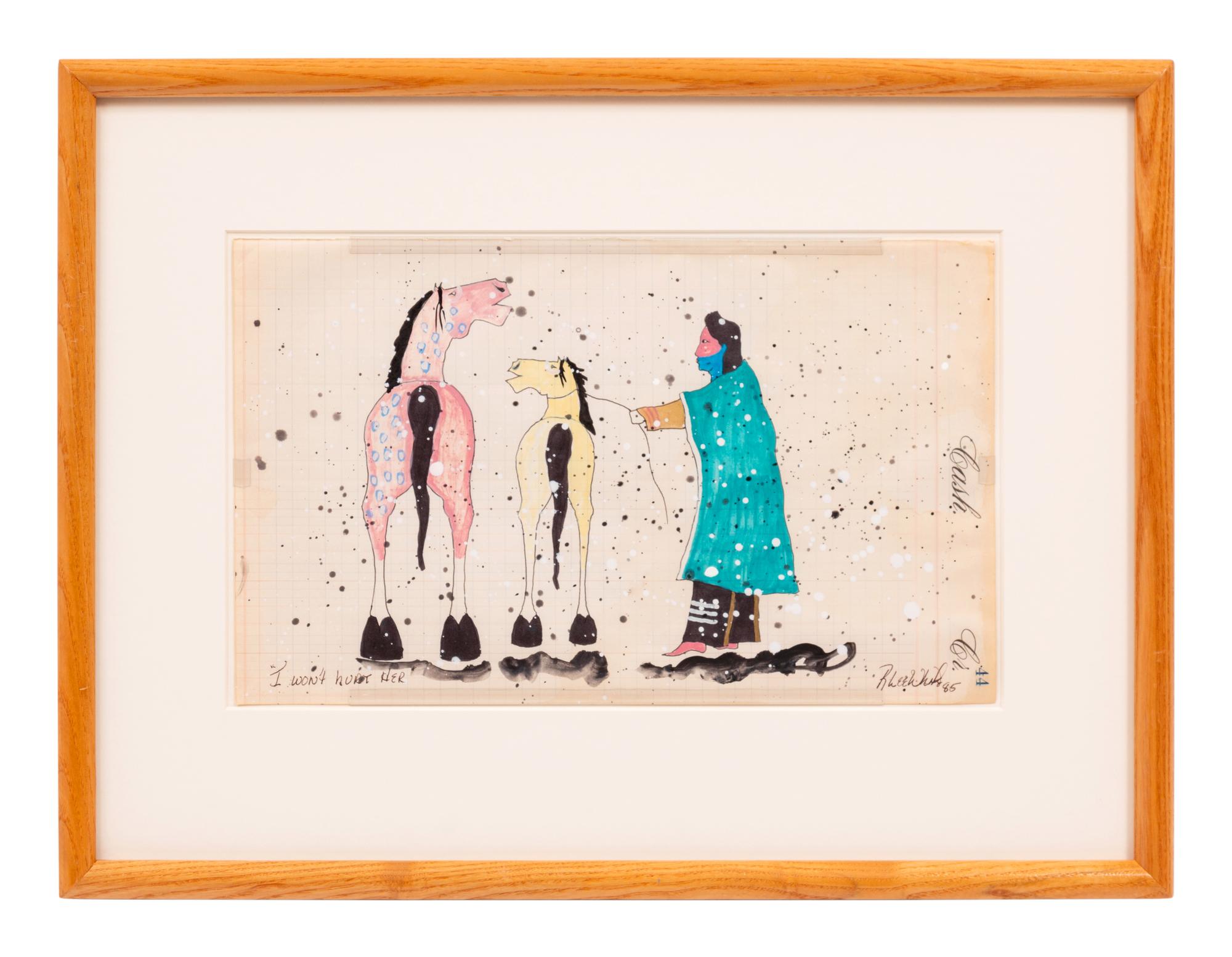 Paintings on Ledger