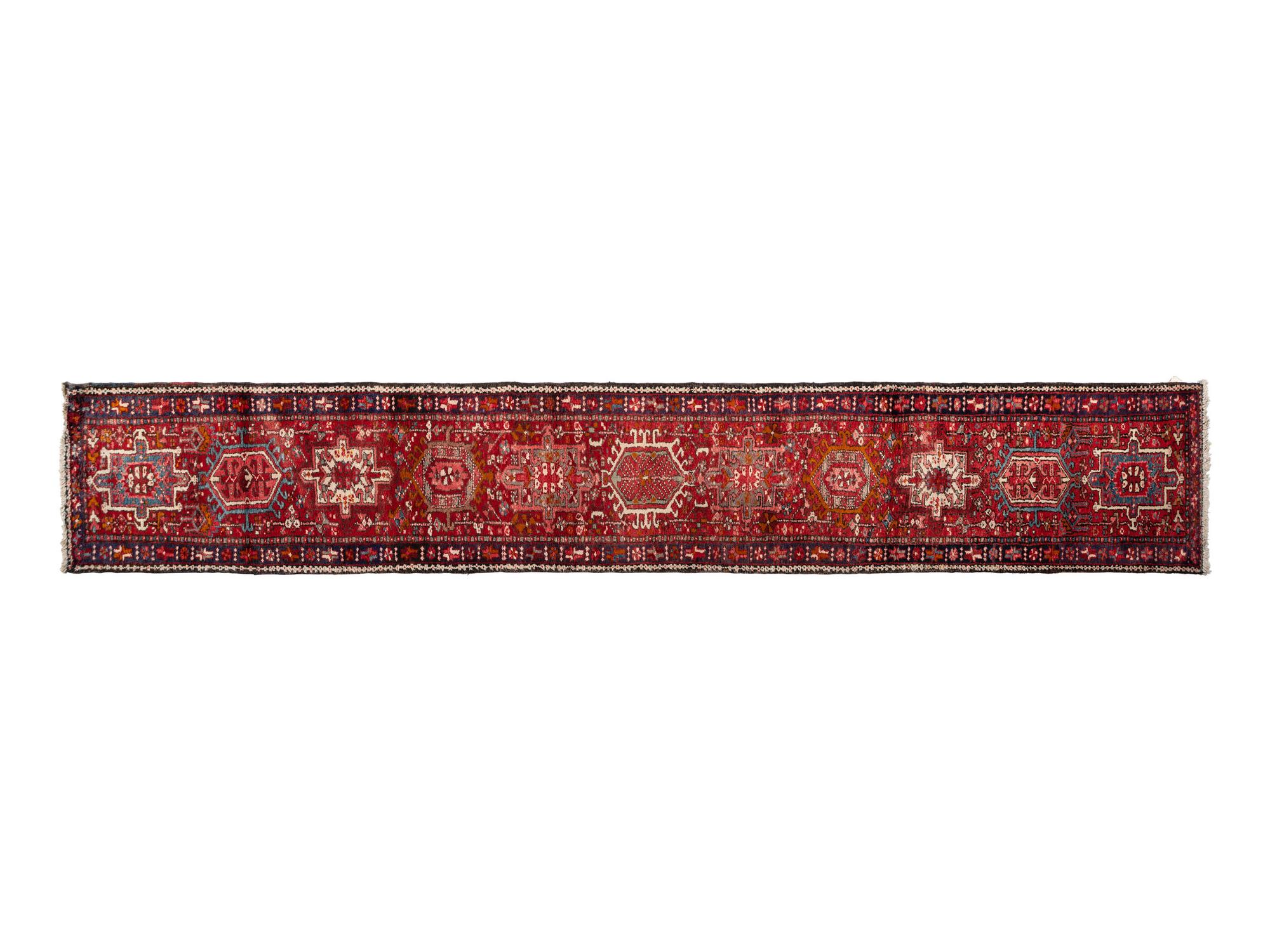 A Heriz Wool Runner